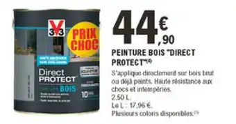 Peinture Bois "Direct Protect"