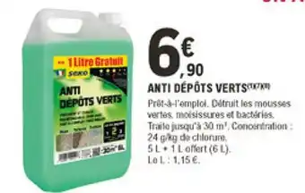 E.Leclerc Brico Anti Dépots Verts offre