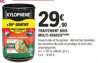E.Leclerc Brico Traitement Bois Multi-Usages offre