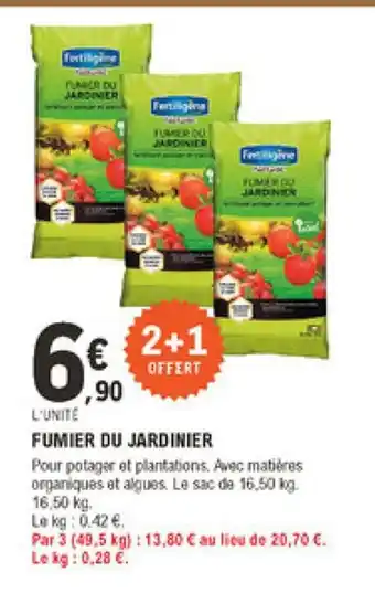 E.Leclerc Brico Fumier Du Jardinier offre