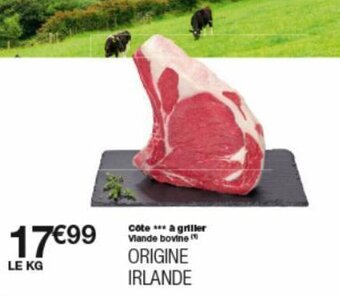 Monoprix Côte à griller offre