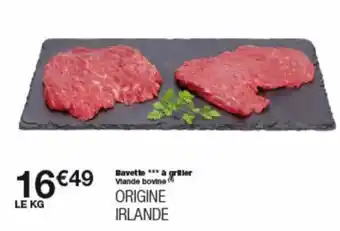 Bavette à griller