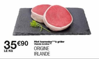 Filet tournedos à griller