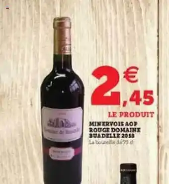 Minervois Aop Rouge Domaine Duadelle 2018