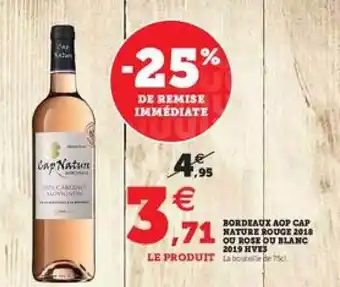 U Express Bordeaux Aop Cap Nature Rouge 2018 Ou Rose Ou Blanc 2019 Hves -25% De Remise Immédiate offre
