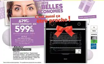 Proxi Confort Sauter Four Encastrable offre