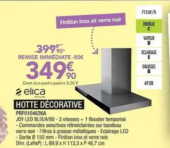 Hotte Décorative