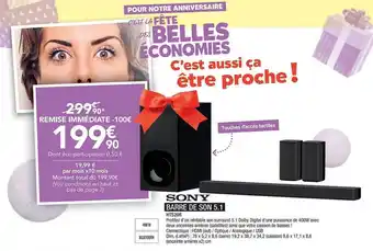 Barre De Son 5.1 Sony