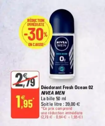 G20 Déodorant Fresh Ocean 02 offre