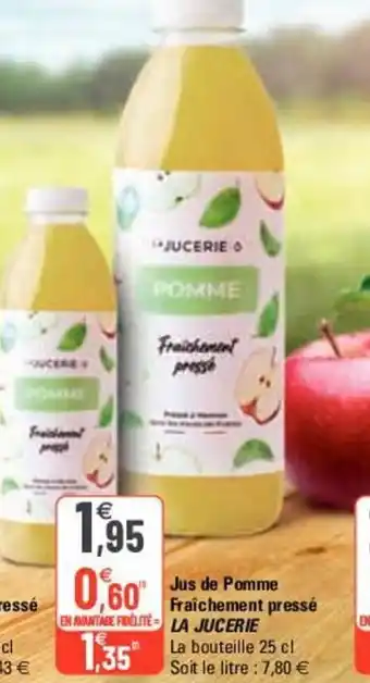 G20 Jus de Pomme Fraîchement Pressé offre