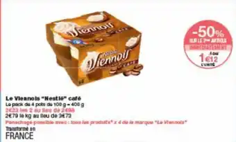 Monoprix Le Viennois "Nestlé" café offre