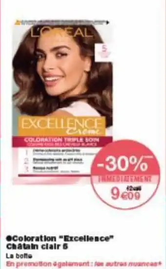 Monoprix Coloration "excellence" offre