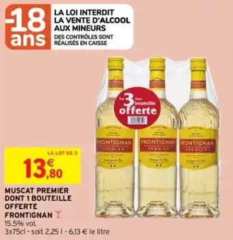 Muscat Premier Dont 1 Bouteille Offerte Frontignan