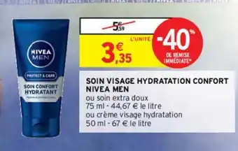 Intermarché Express Soin Visage Hydratation Confort offre