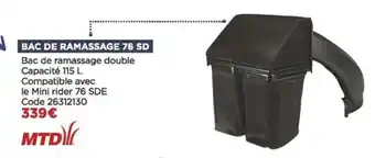 Bricomarché Bac de Ramassage 76sd offre