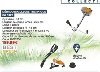 Bricomarché Débroussailleuse Thermique offre