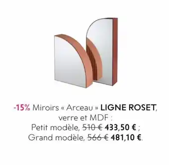 Miroirs arceau LIGNE ROSET