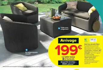 Castorama Salon Bas De Jardin Nova offre