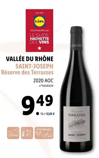 Lidl Saint-Joseph Réserve des Terrasses offre