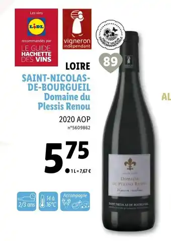 Saint-Nicolas-de-Bourgueil Domaine du Plessis Renou