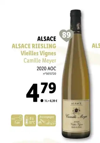 Lidl Alsace Riesling Vieilles Vignes offre