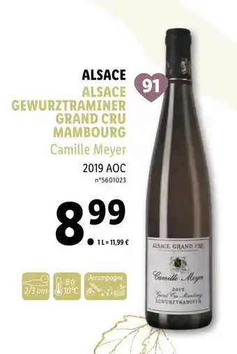 Lidl Alsace Gewurztraminer Grand Cru Mambourg offre