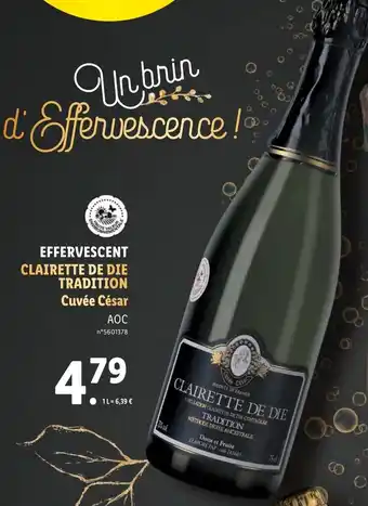 Lidl Clairette de Die Tradition Cuvée César offre