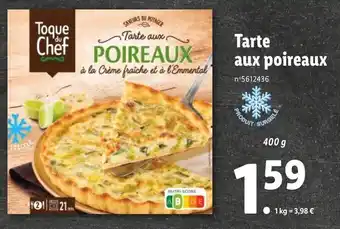 Tarte Aux Poireaux