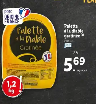 Palette Ă La Diable