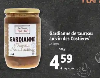 Lidl Gardianne de Taureau offre