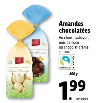 Amandes Chocolatées