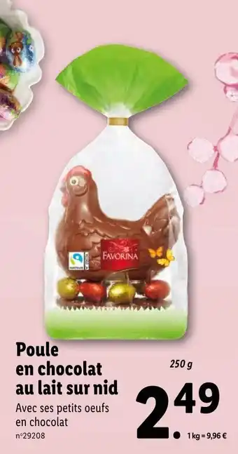 Lidl Poule En Chocolat offre