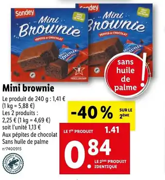 Mini Brownie