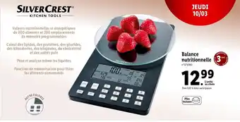 Lidl Balance Nutritionnelle offre