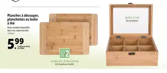 Lidl Planches à Découper offre