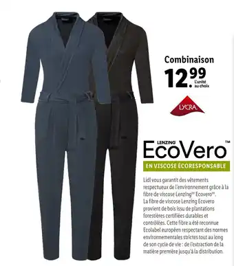 Lidl Combinaison offre