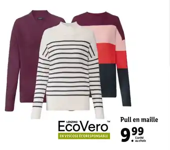 Lidl Pull En Maille offre