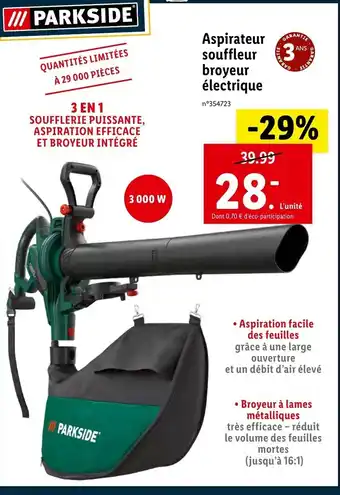 Aspirateur Souffleur