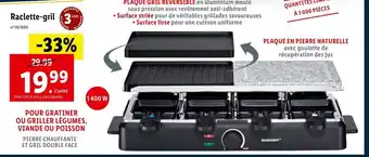 Lidl Raclette-Gril offre
