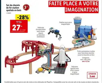 Lidl Set de Chemin de Fer Station offre