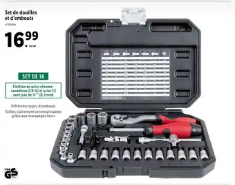 Lidl Set de Douilles offre