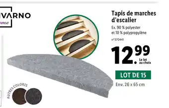 Lidl Tapis de Marches offre