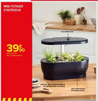 Carrefour Mini Potager d'Intérieur offre