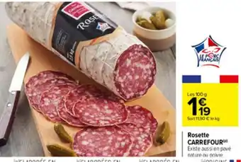 Carrefour Rosette Carrefour offre