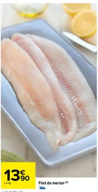 Filet de merlan