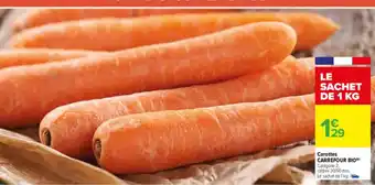 Carrefour Carottes Carrefour Bio offre