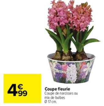 Carrefour Coupe fleurie offre