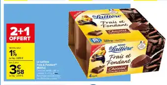 Carrefour La Laitière Frais & Fondant Nestle offre
