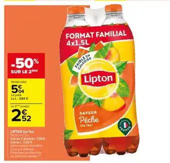 Carrefour Lipton Ice Tea offre