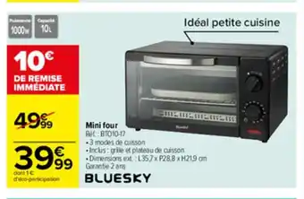 Carrefour Mini Four offre